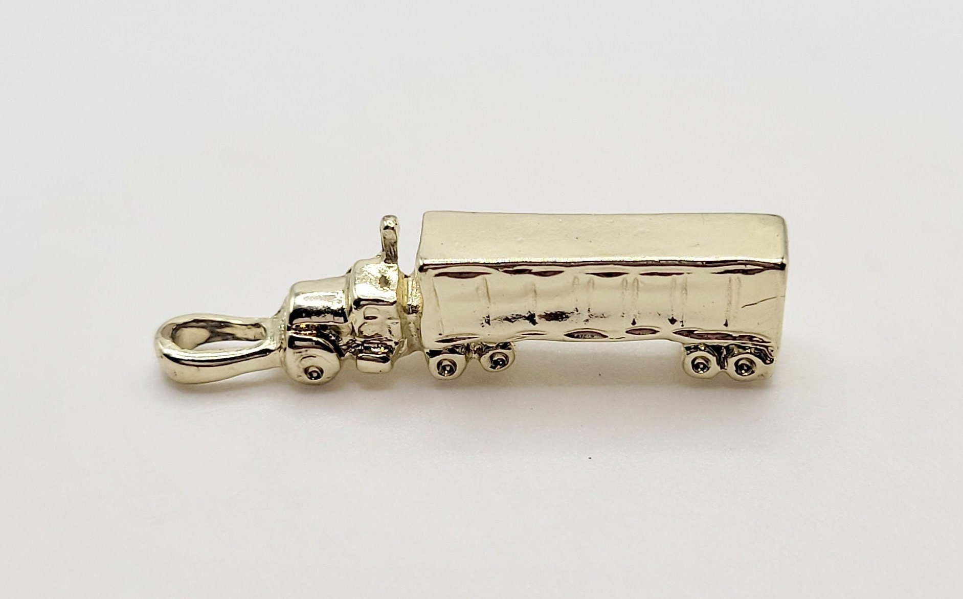 Semi Truck Charm Etsy