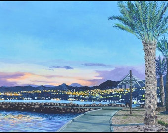 Evening mood in Eilat