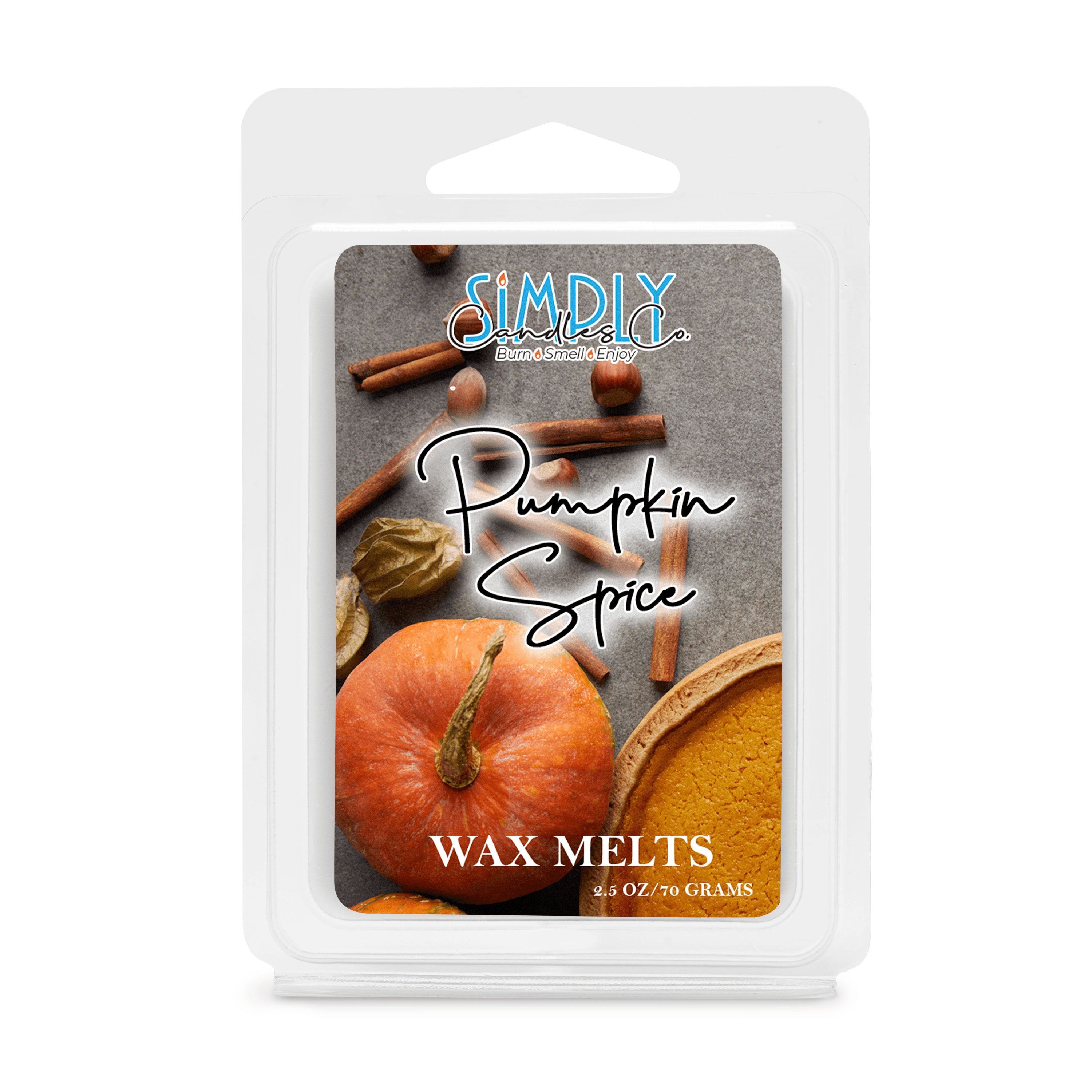 Pumpkin Spice Wax Melts Strong Scented Long Lasting Wax Etsy UK