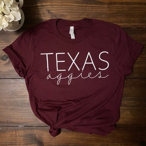 Texas Aggie tee, Texas shirt