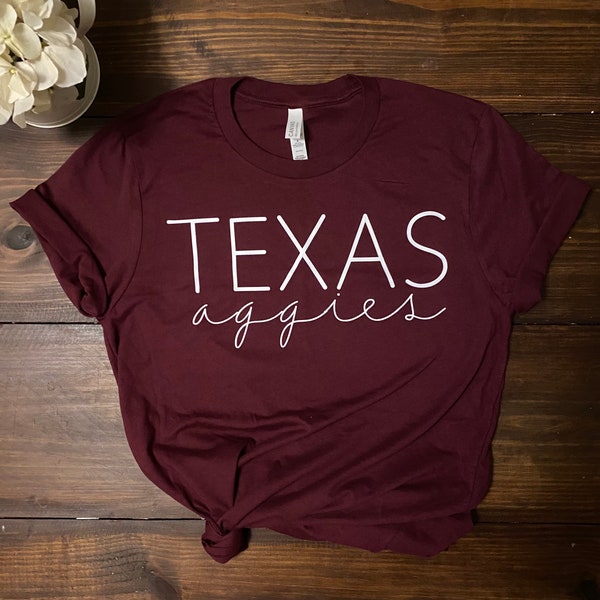 Texas Aggie tee, Texas shirt