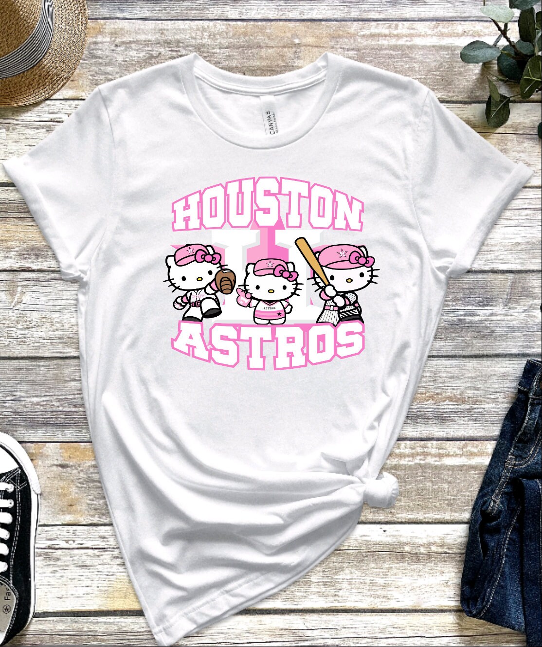 Astros Shirt Hello Kitty Shirt Opening Game Houston Astros 
