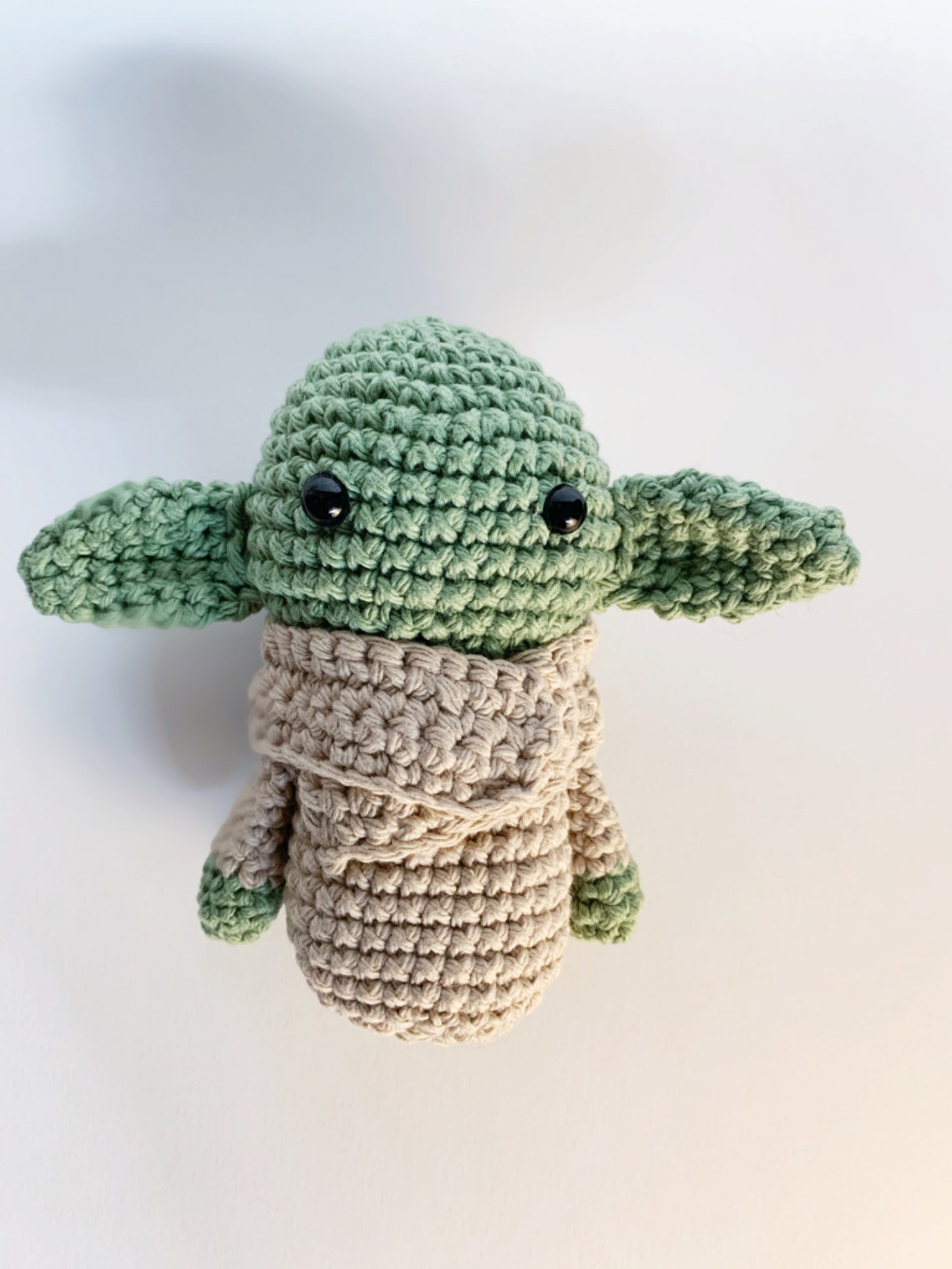 Baby Yoda Grogu Stuffed Amigurumi Doll Cute Star Wars Theme | Etsy