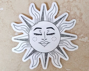 Sun sticker/decal vinyl