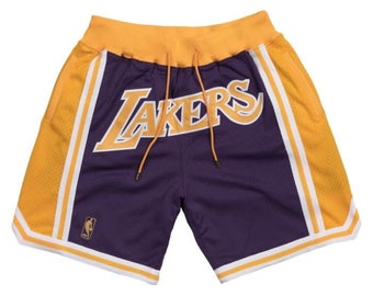 nba laker shorts