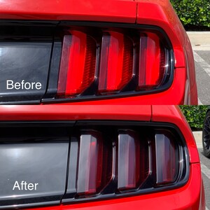 05-09 Ford Mustang Tail Light Bezel - Matte Black - Left & Right