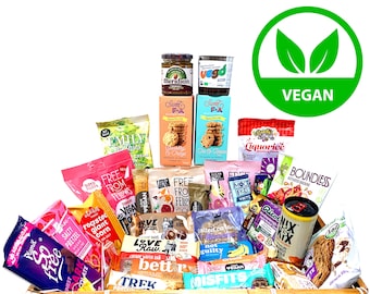 Vegan Chocolate & Snack Hamper: 39-Piece Gift Box