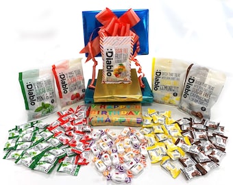 Diablo Sugar-Free Sweets Gift Box, Retro Chocolate Toffee