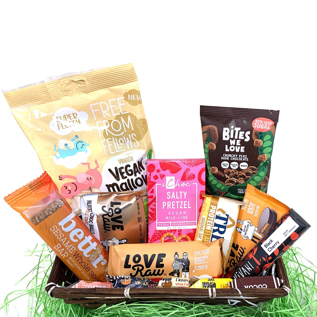 Vegan Chocolate Snack Box, Sweet Treat Hamper - Etsy UK