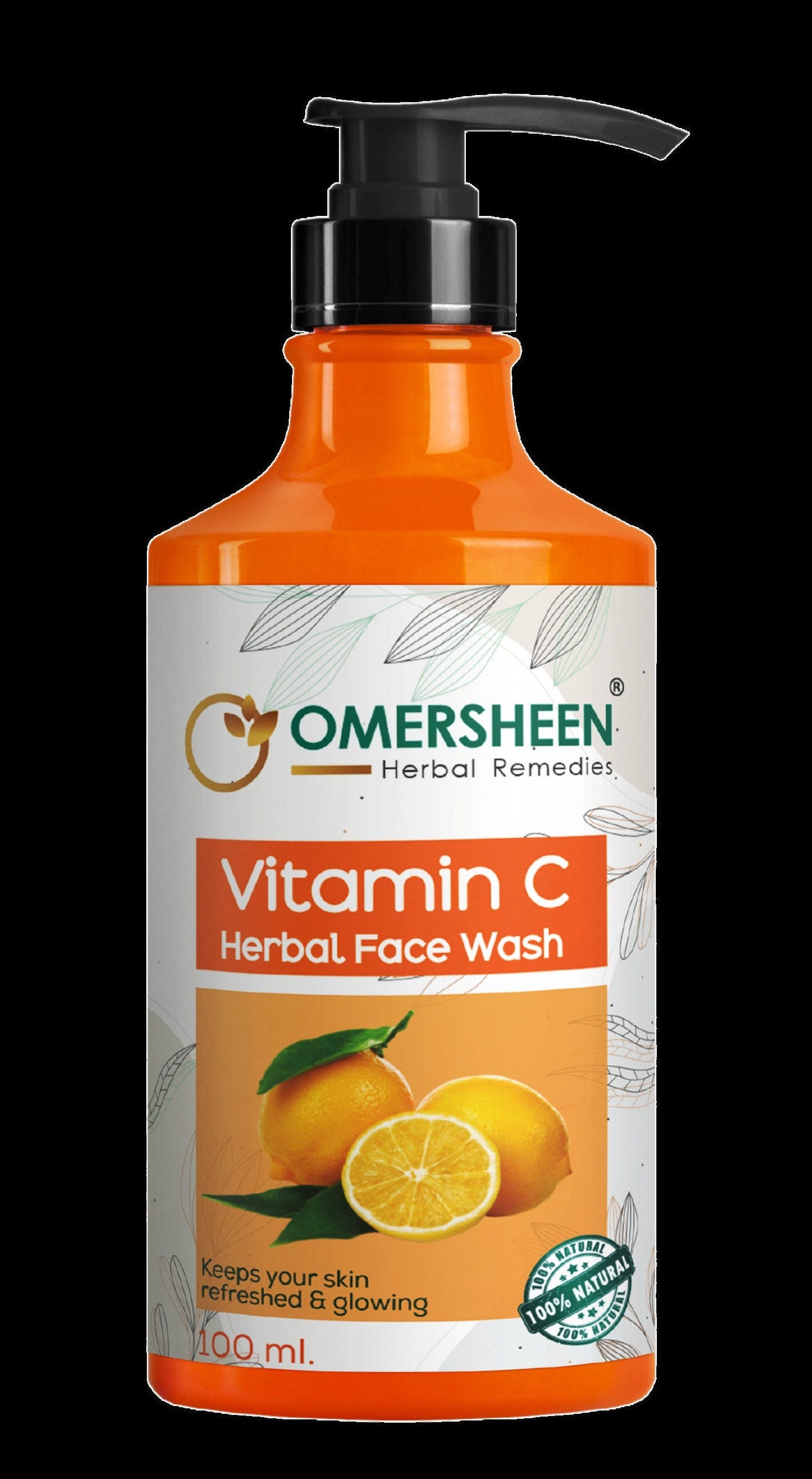 VitaminC Face Wash Herbal Etsy