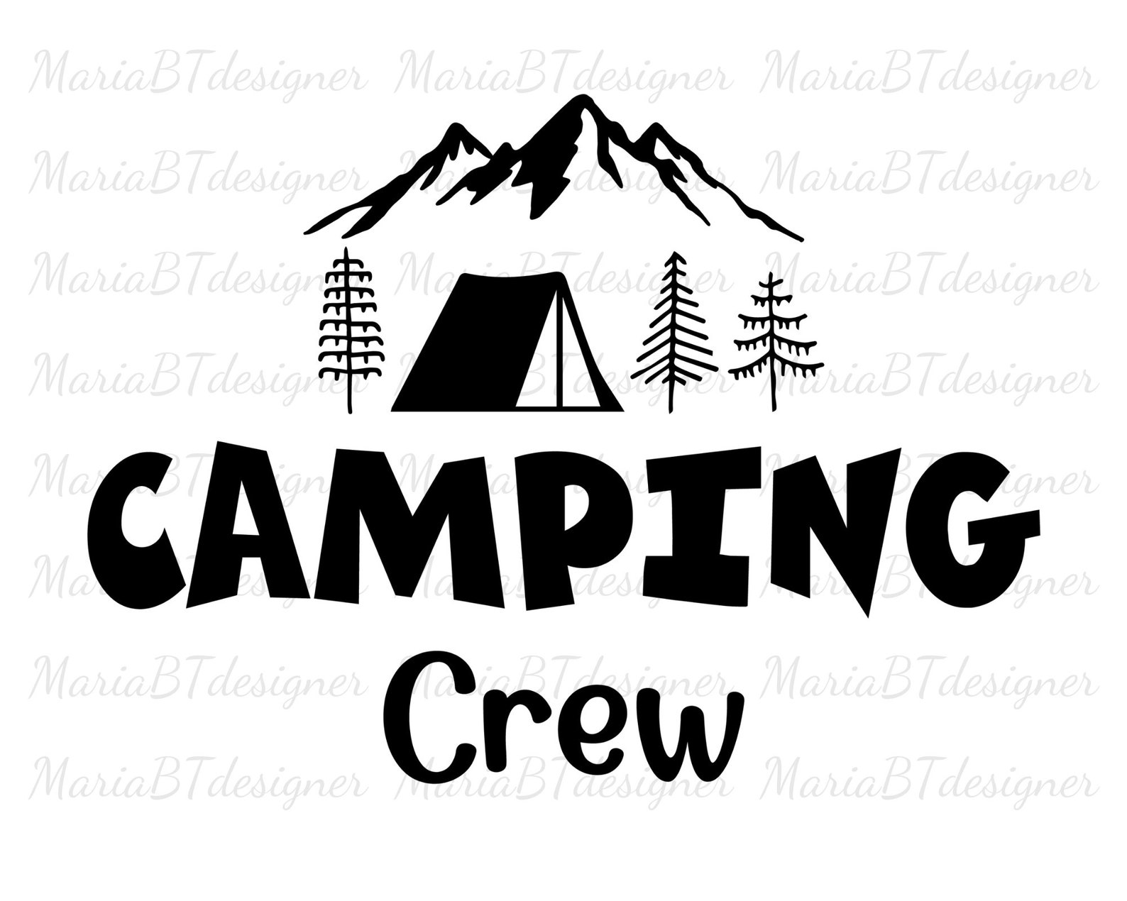 Camping Crew Svg Camping SVG Camping Cut File Digital - Etsy