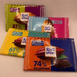 Schokobörse, Geldbörse aus Schokoladen-Verpackungen, Upcycling, Kakaoklasse