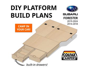 DIY Platform Build Plans - Subaru Forester (5th Gen, 4th Gen)