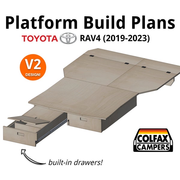 Plans de construction de la plate-forme - Toyota RAV4 (2019-2023) [y compris hybride]