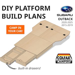 DIY Platform Build Plans - Subaru Outback (6th Gen, 5th Gen)