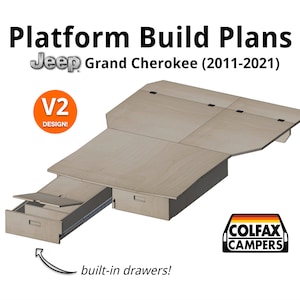 Planos de construcción de plataforma: Jeep Grand Cherokee (2011-2021)