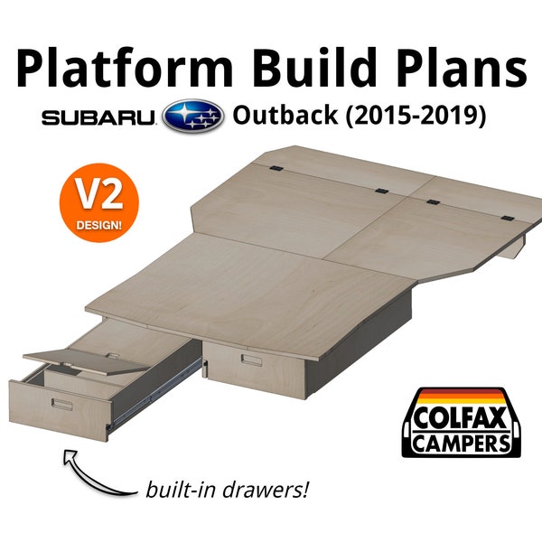 Platform Build Plans - Subaru Outback (2015-2019)