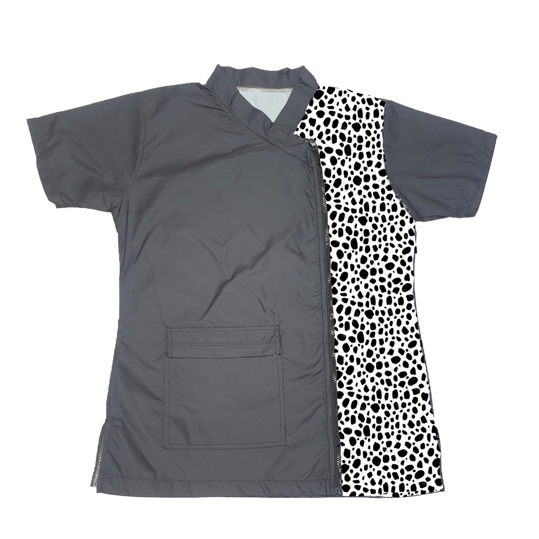 Waterproof & Hair Resistant Dog Grooming Tunic Dalmatian Print Etsy