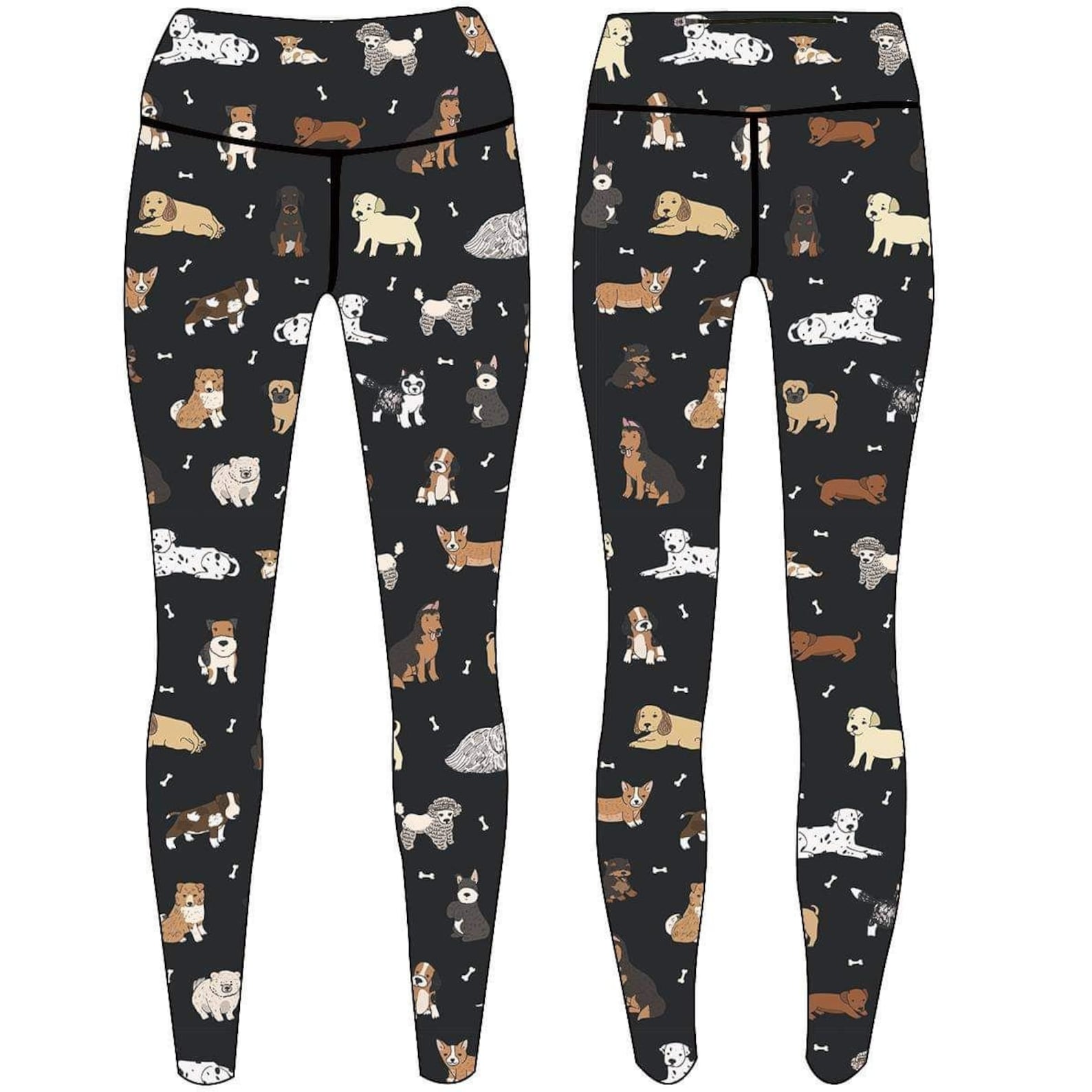 Hair Resistant Dog Grooming Dog Groomer Leggings