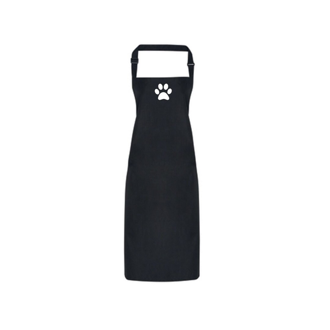 Waterproof & Hair Resistant Dog Paw Print Apron Dog Groomer Etsy