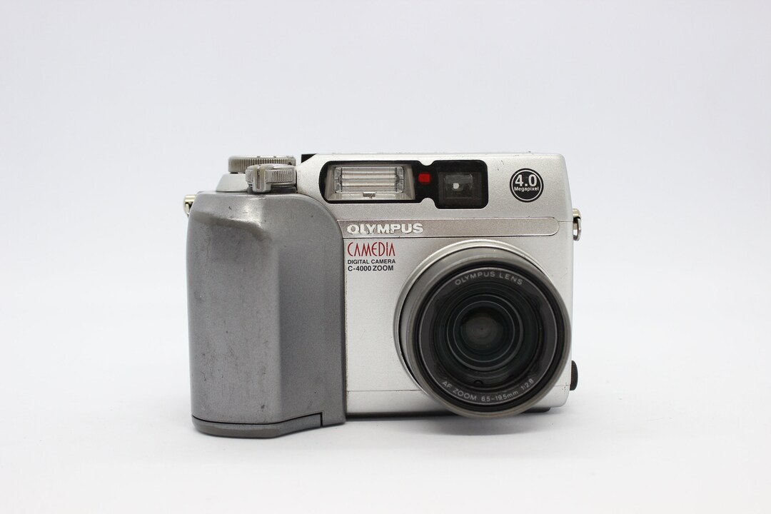 Y2K Digital Camera Olympus C4000 Zoom Etsy