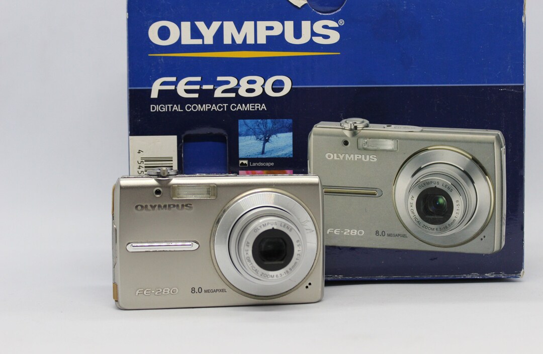 Y2K Digital Camera Olympus FE280 / 2000s Digital Camera Etsy
