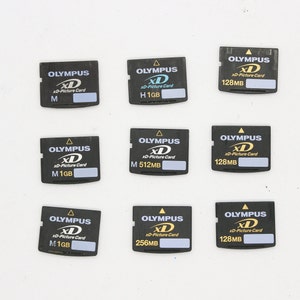 Original memory card Olympus XD-Picture Card / xD-picture card Olympus M 512mb / xD-picture card Olympus 1gb / Xd picture card Olympus M1gb image 1