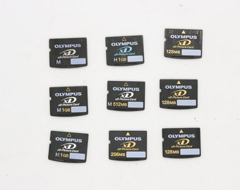 Original memory card Olympus XD-Picture Card / xD-picture card Olympus M 512mb / xD-picture card Olympus 1gb / Xd picture card Olympus M+1gb