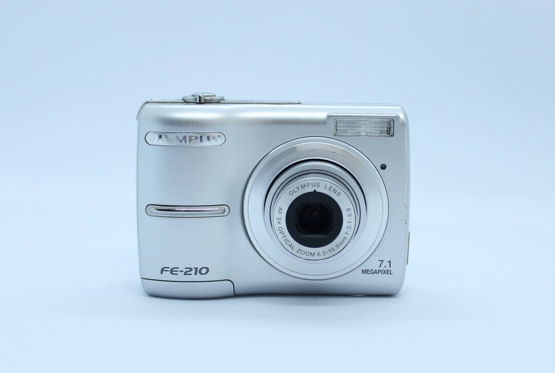 Y2K Digital Camera Olympus FE210 / Olympus X775 Silver Etsy