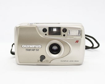 Appareil photo argentique Olympus Trip AF 50 collimateur/déclencheur 35 mm