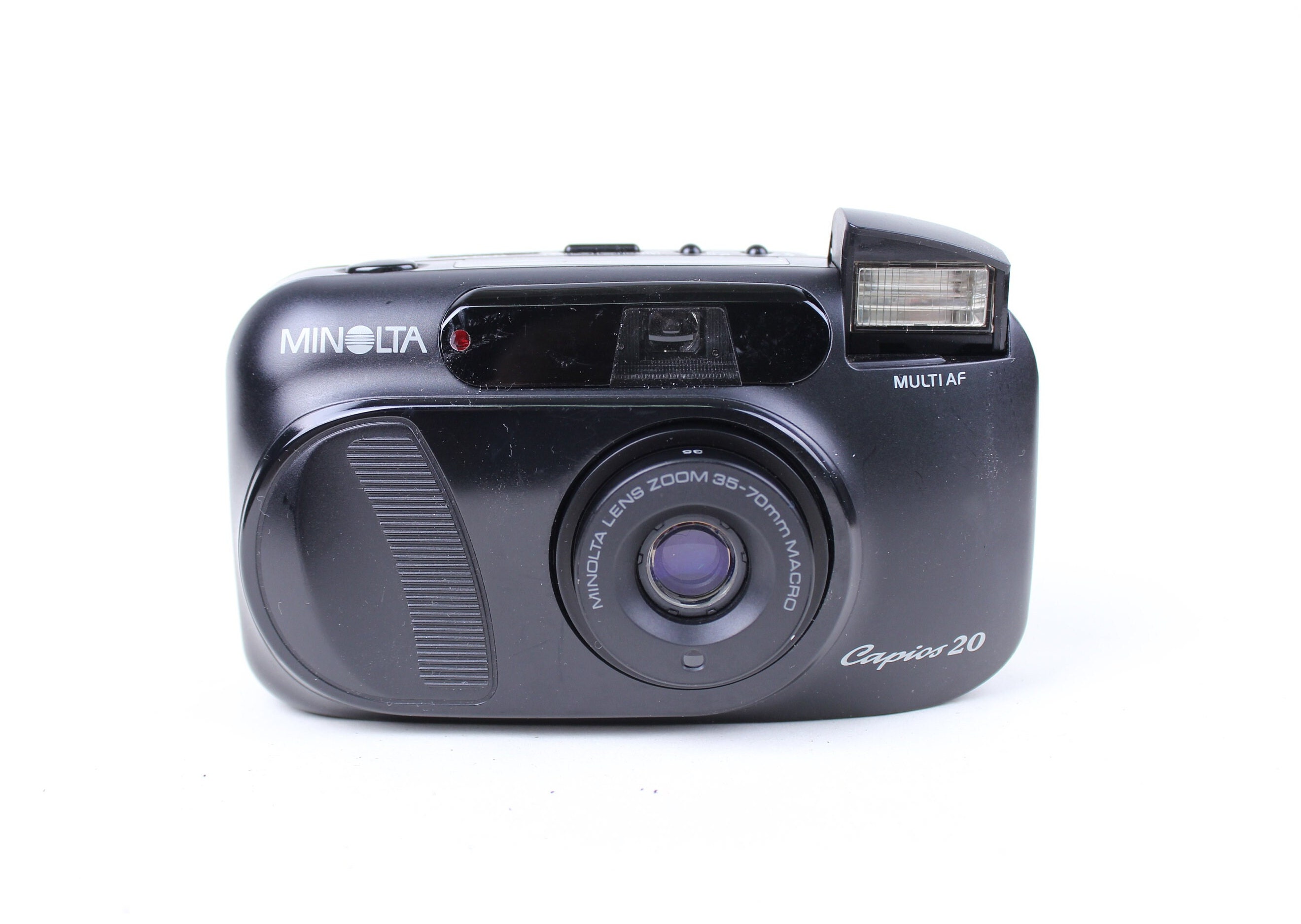 Minolta Capios 20 Point & Shoot 35mm Film Camera (FLASH DOESN'T