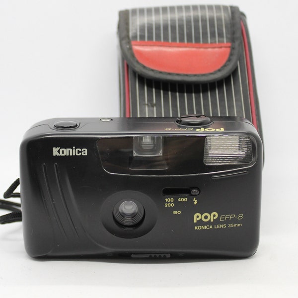 Konica POP EFP-8 Point & Shoot 35mm Film Camera