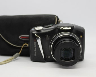 Y2K Digital camera Canon PowerShot SX130IS black