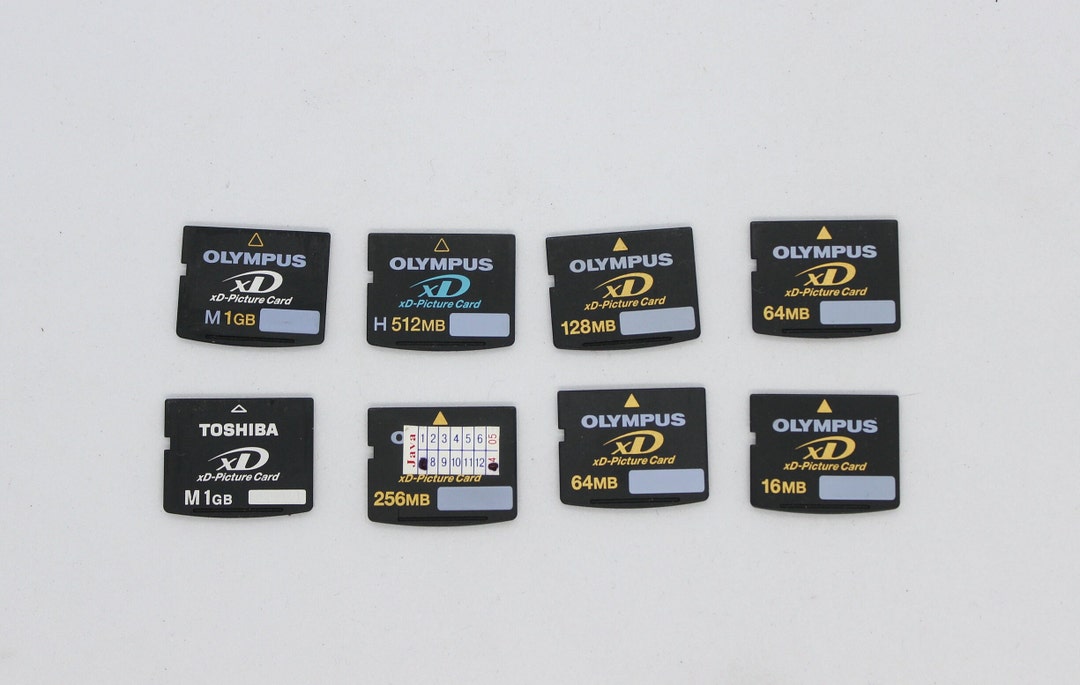 Original Memory Card Olympus Xd-picture Card / Xd-picture Card - Etsy