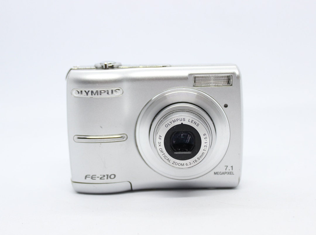 Y2K Digital Camera Olympus X775 / Olympus FE210 Silver Etsy