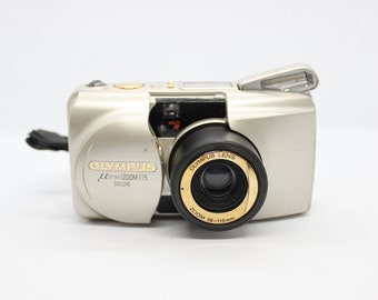 Olympus mju ZOOM 115 deluxe/ Olympus Stylus Zoom 115 DLX 35mm Point & Shoot Film Camera