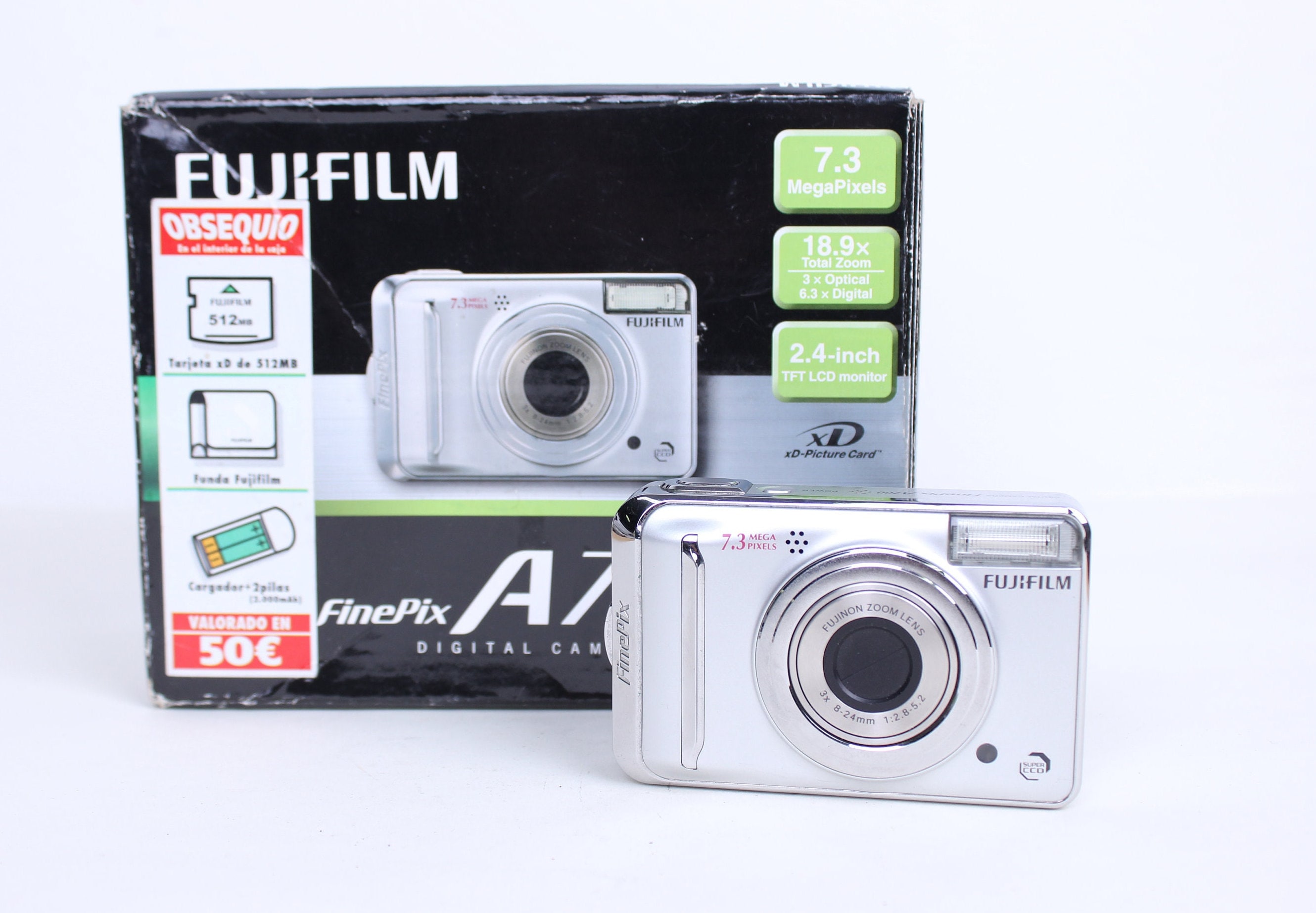 Y2K Digital Camera Fujifilm Finepix A700 in Original Package -  India