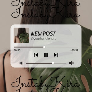 Nouveau post - Boho Aesthetic - Instagram Story