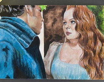 Pintura Colin e Penélope Gouche A5