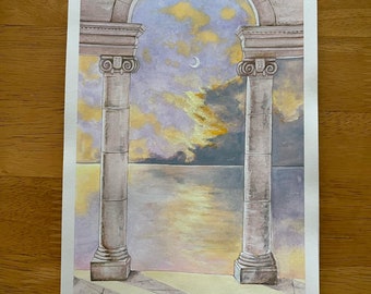 ACOTAR Cour de l'Aurore Peinture