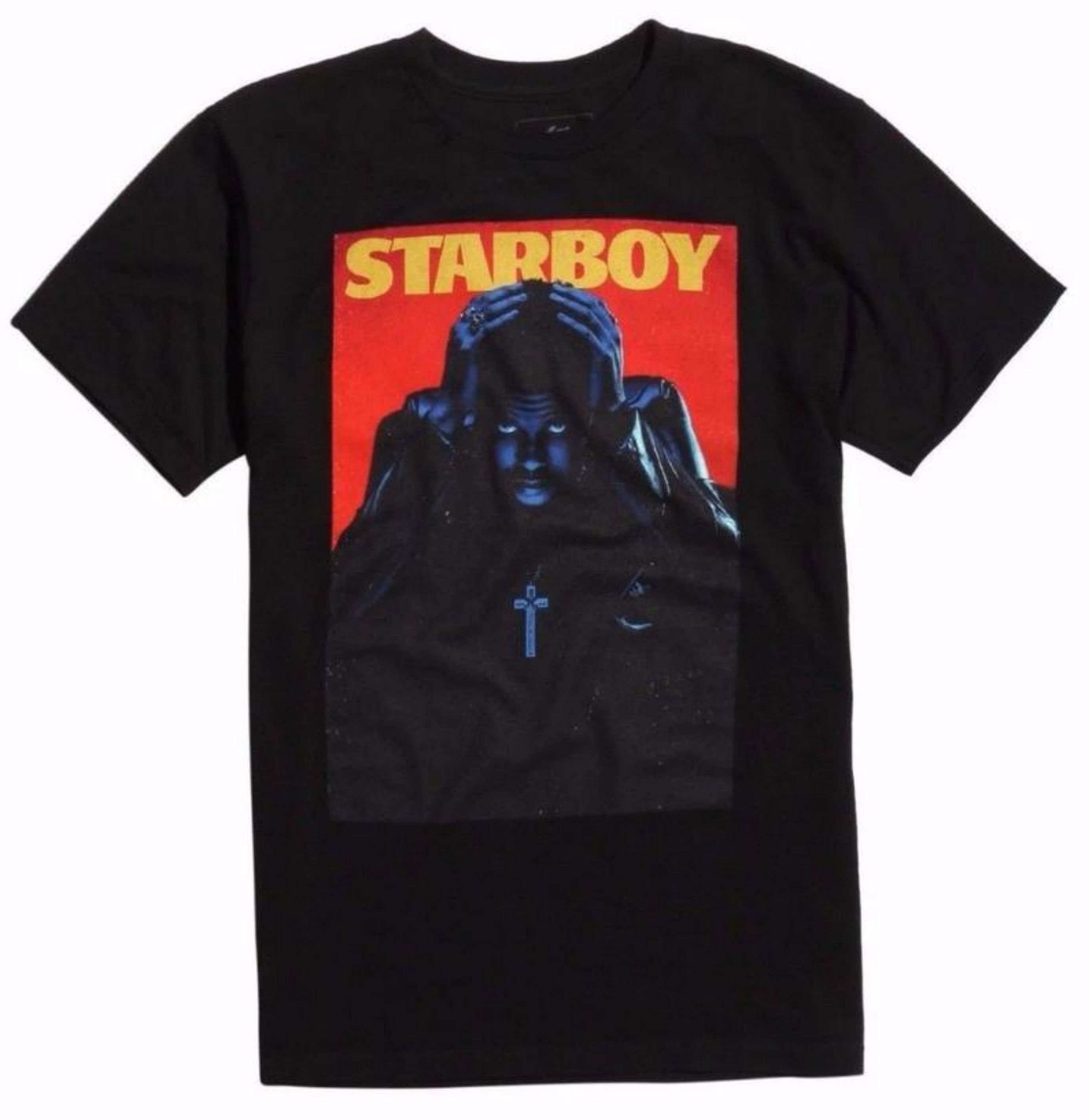 Herren Starboy Album Cover TShirt Schwarz Etsy