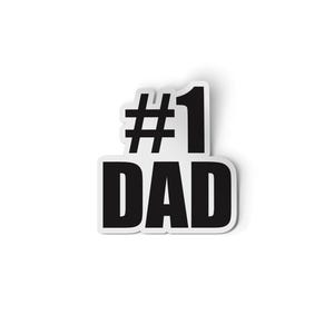 girldad sticker, #1 dad sticker,  water bottle sticker, laptop sticker, dad stickers. Best dad gift Explore now!