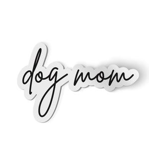 Pegatina para mamás perrunas / Pegatina divertida de perros / Para portátil y botella de agua / Regalo para amantes de los perros / Pegatina para funda de móvil