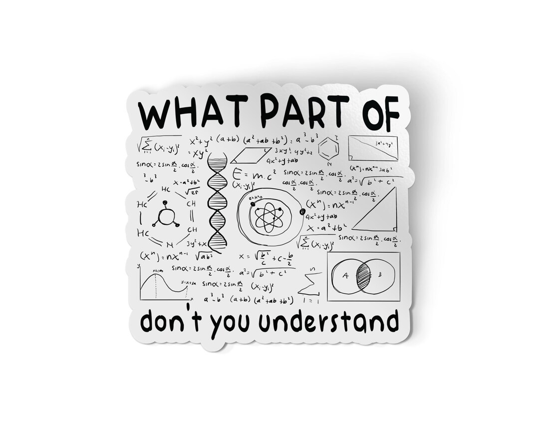 Science Sticker | Teacher Gifts | Vinyl Waterproof Water Bottle Sticker ...