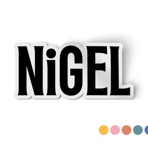 Custom Name Sticker | Monogram Sticker | Personalized Sticker | Teacher Stickers | Teacher Gifts