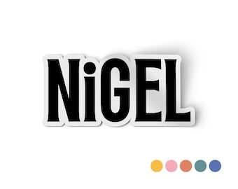 Custom Name Sticker | Monogram Sticker | Personalized Sticker | Teacher Stickers | Teacher Gifts