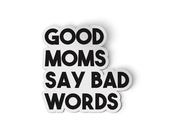 Funny Mom Sticker | Aesthetic Decal | Waterproof Water Bottle Stickers