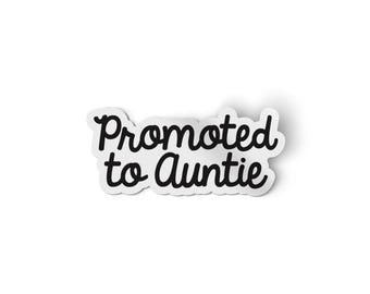 Auntie Sticker | Best Aunt | Baby Shower Gift