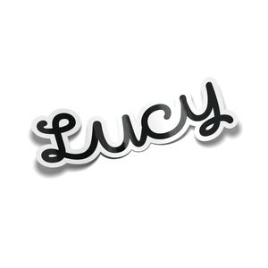 Custom Name Sticker | Teacher Stickers | Personalized Stickers | Monogram Stickers