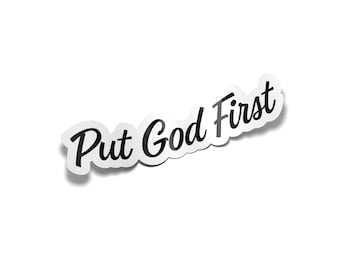 Christian Sticker | Aesthetic Stickers For Bible | Water Bottle Decal